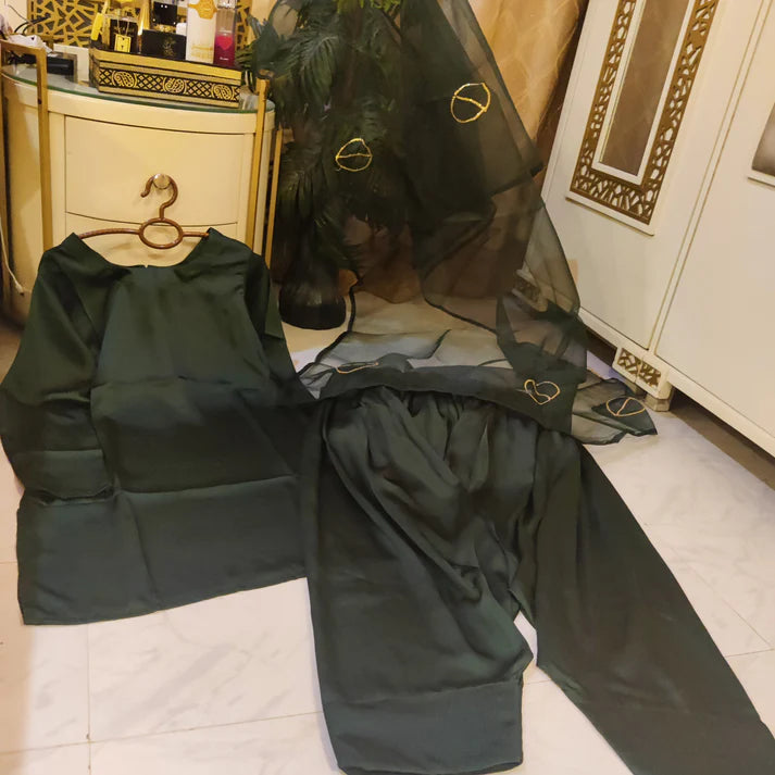 FARSHI SHALWAR 3 PCS SUIT