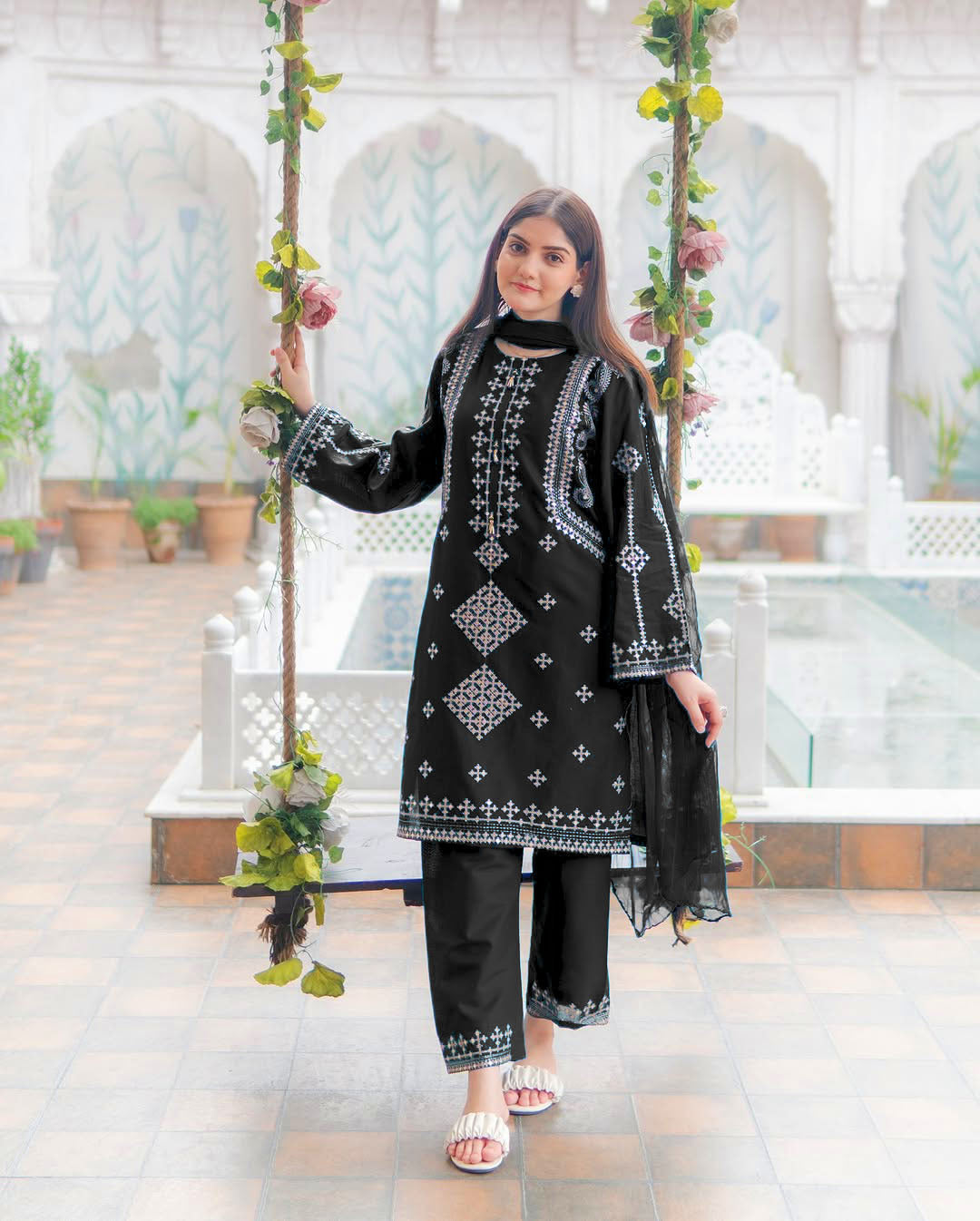 Eid 2026 Arrival Heavy Sequence Embroidered 3PCs