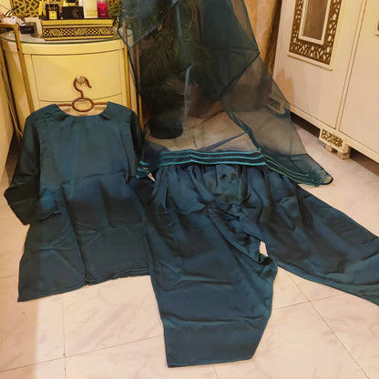 FARSHI SHALWAR 3 PCS SUIT