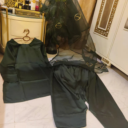 FARSHI SHALWAR 3 PCS SUIT