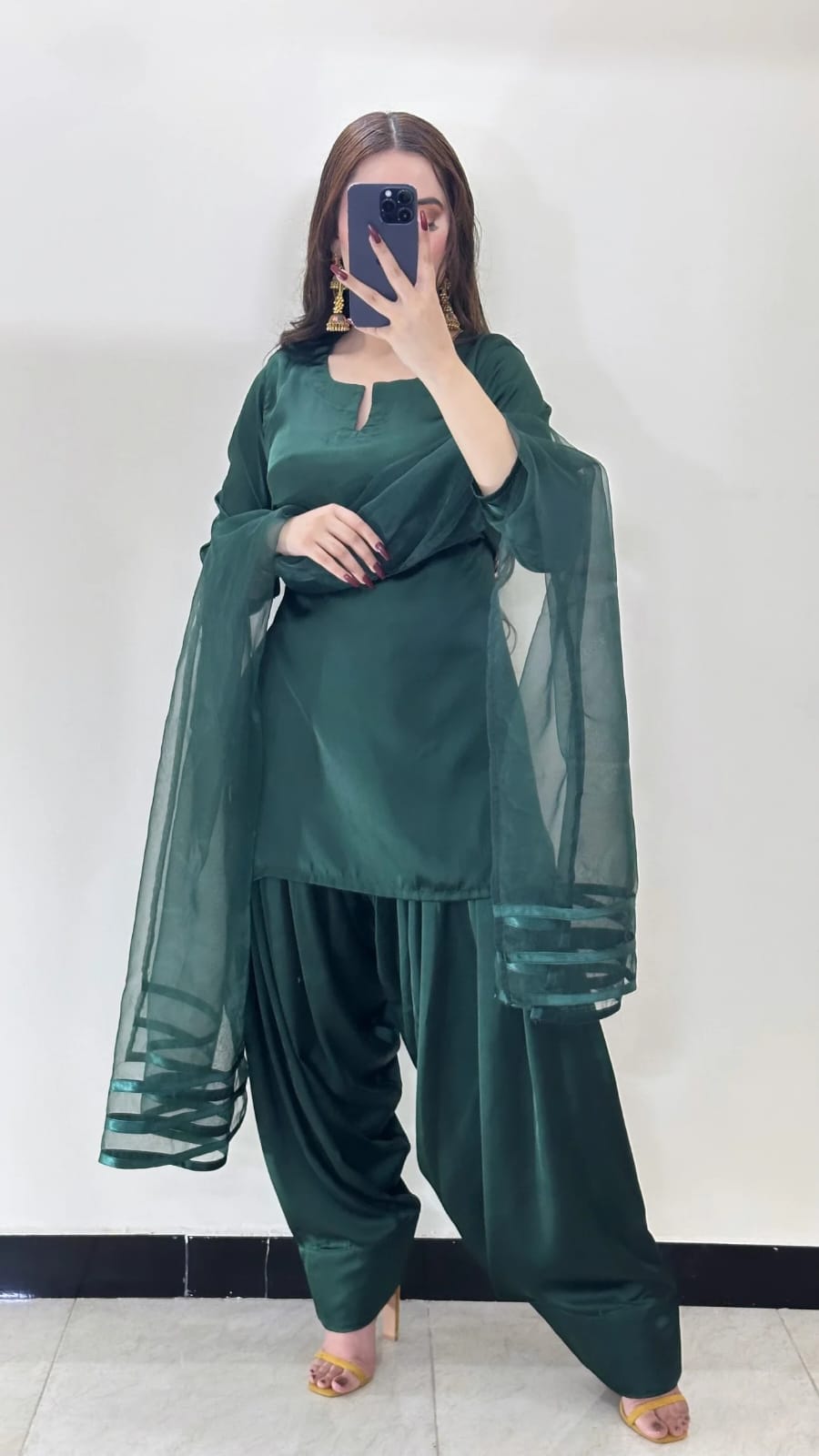 FARSHI SHALWAR 3 PCS SUIT