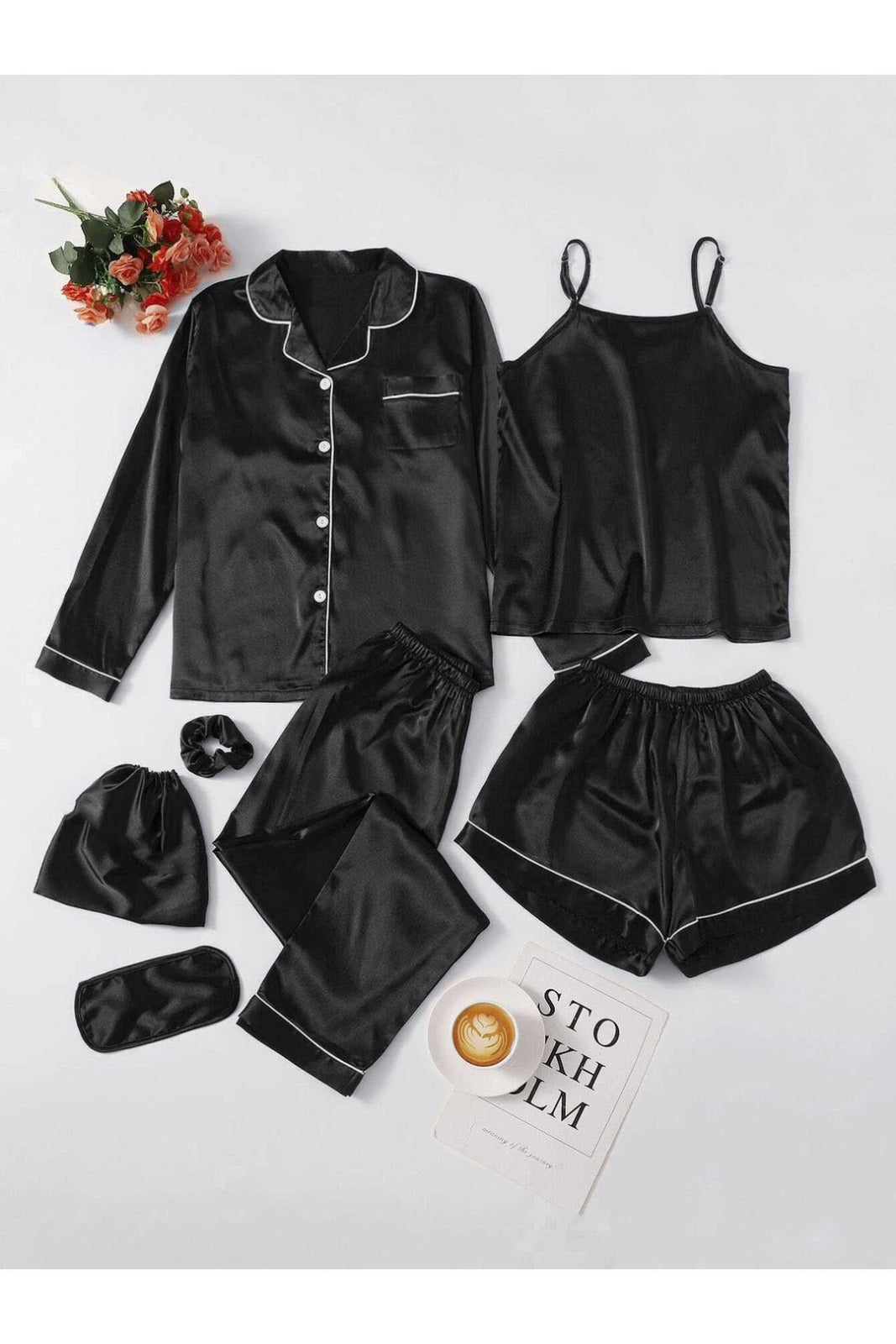 7PCs Girls Night Dress